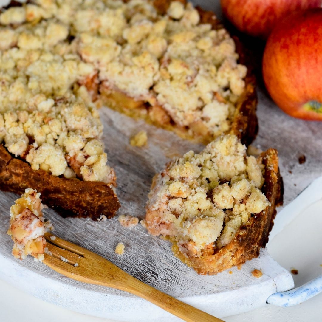 Appelkruimel Taart