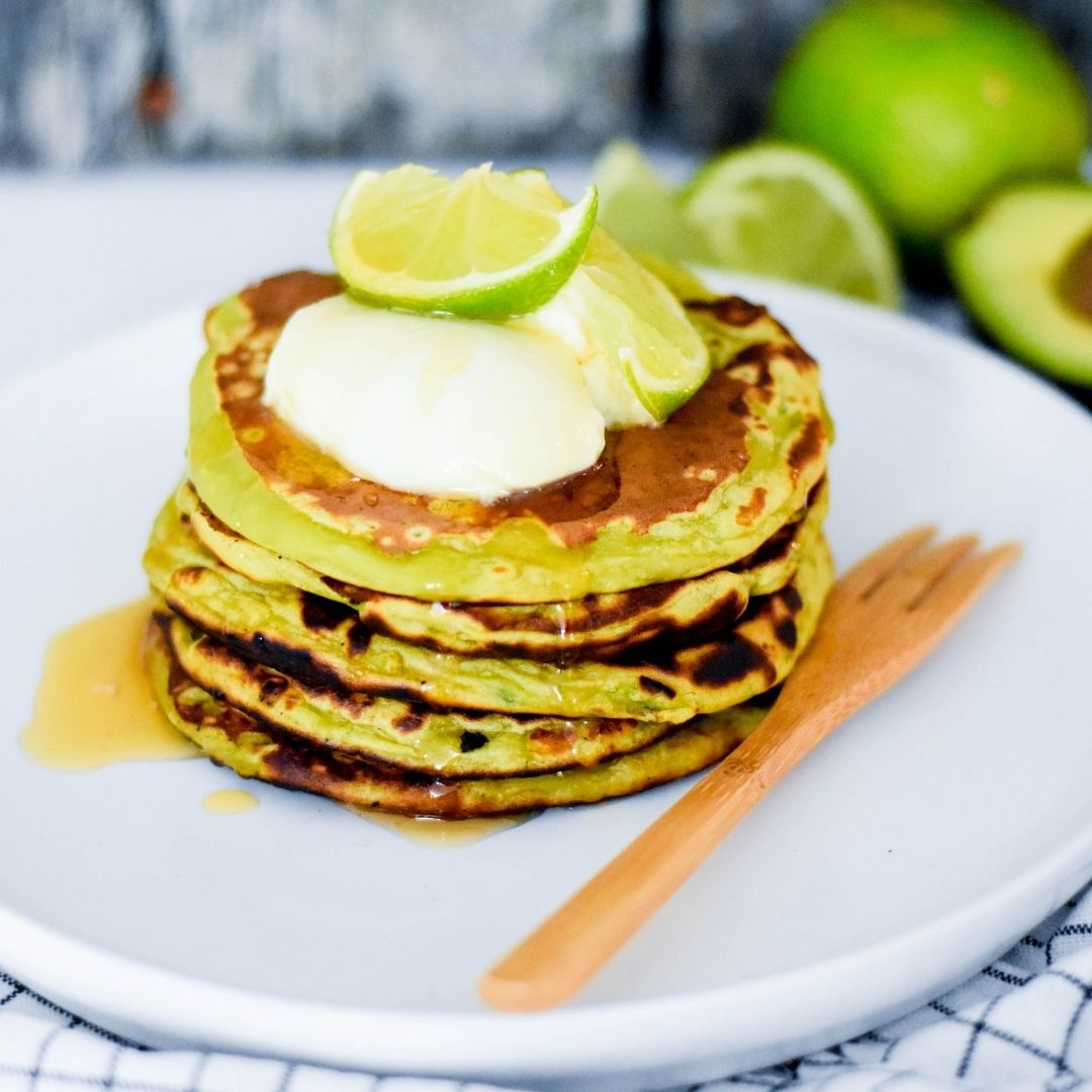 Avocado Limoen Pannenkoeken