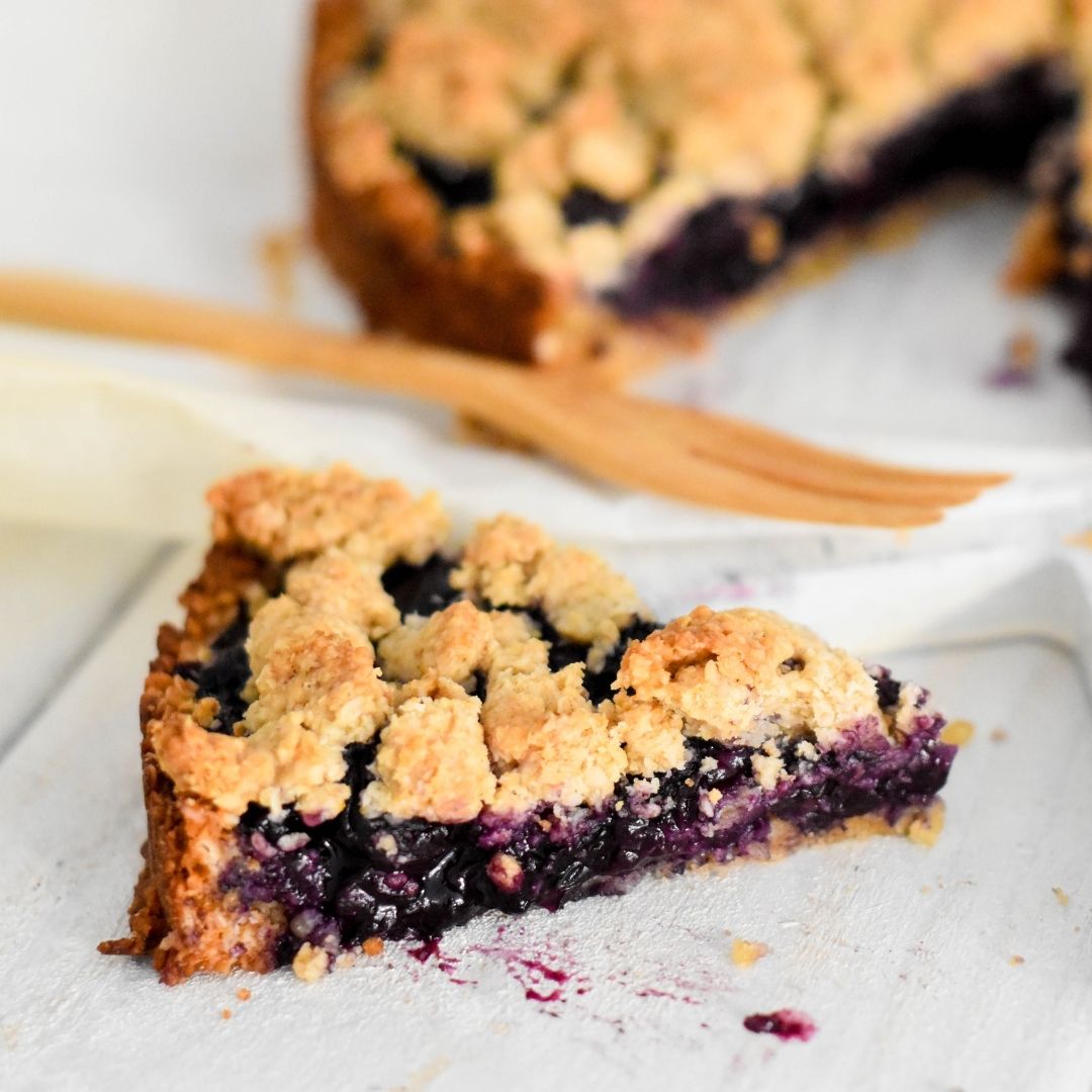 Blueberry Crumble Pie