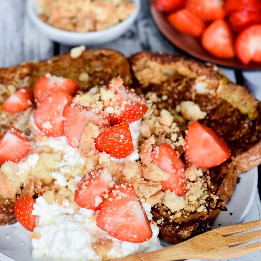 Cheesecake Wentelteefjes