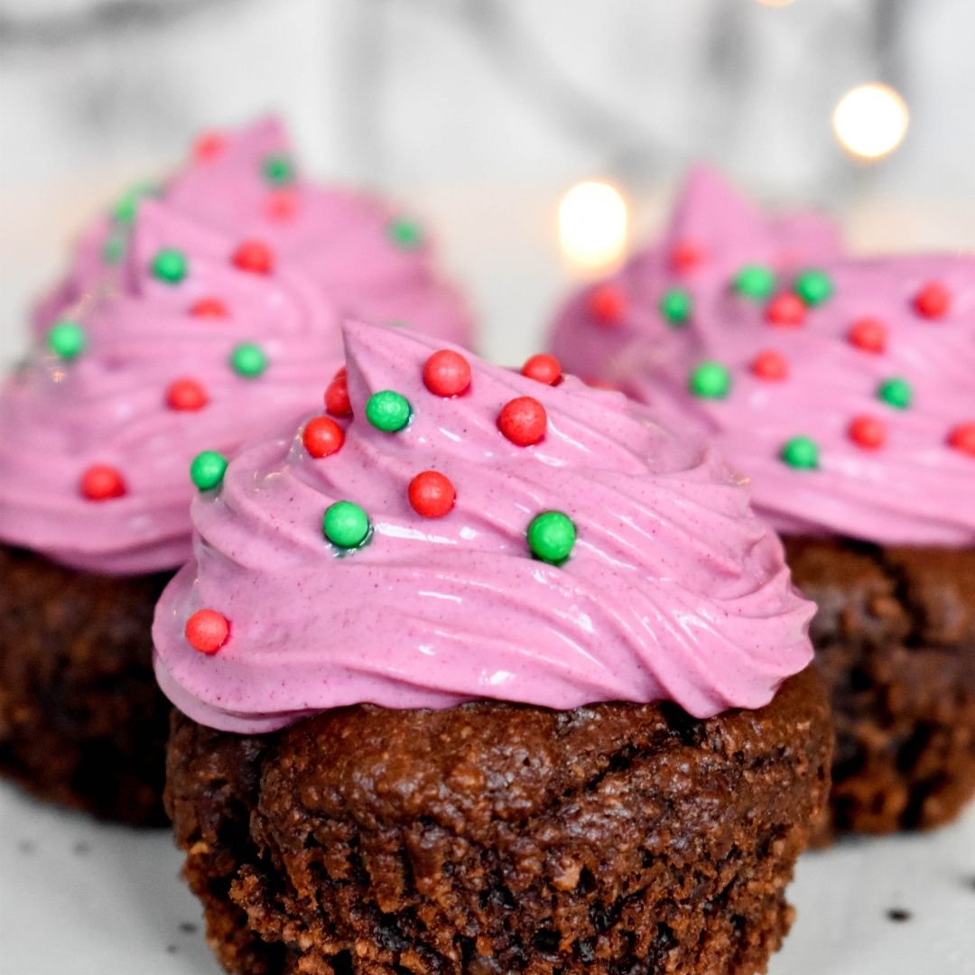 Choco Kerst Cupcakes