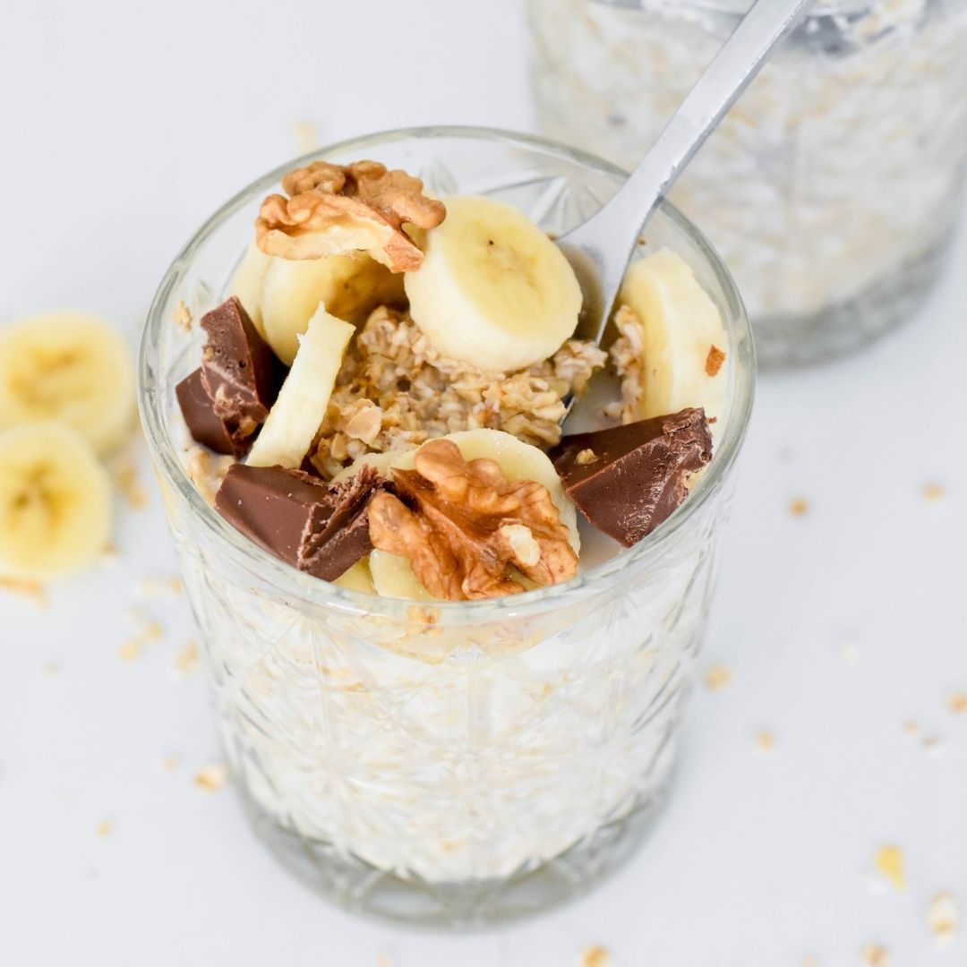 Chunky Monkey Overnight Oats