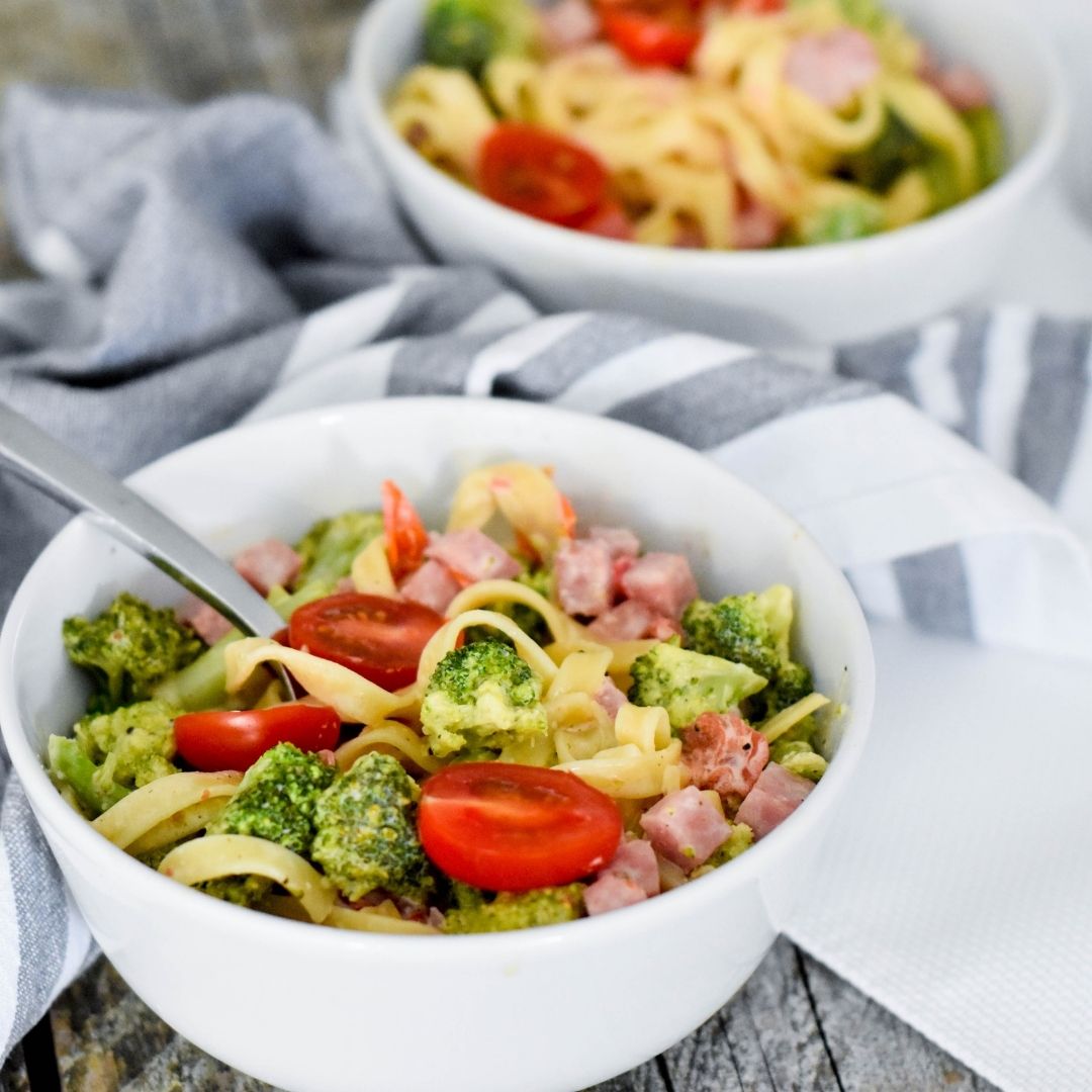 Easy Pasta met Broccoli & Ham