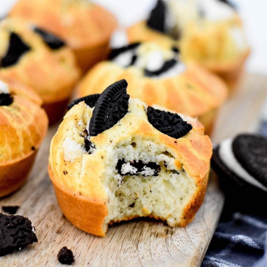 Eiwitrijke Oreo Muffins