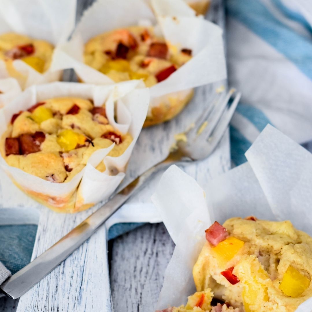 Hartige Pizza Muffins
