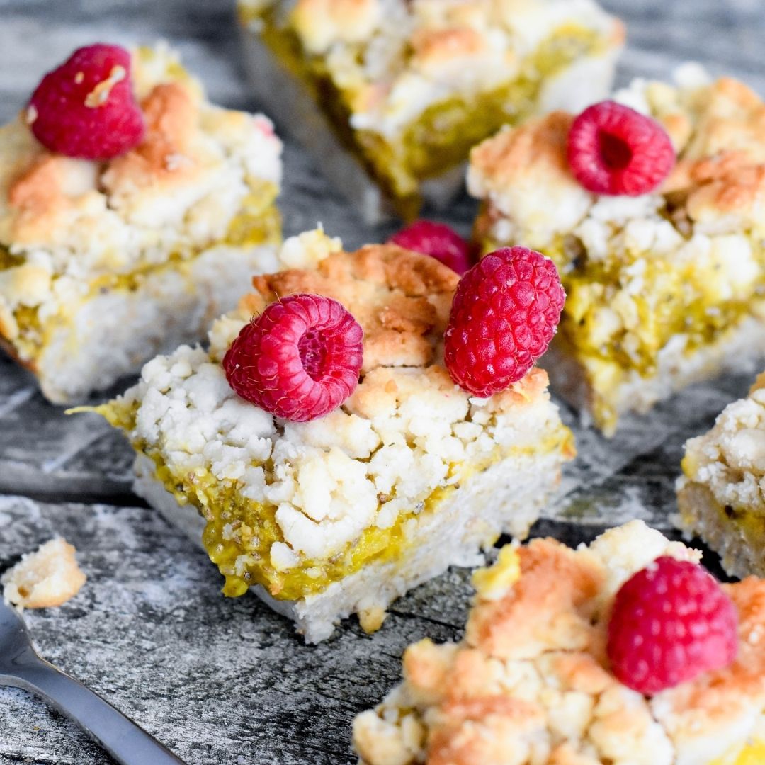 Mango Framboos Crumble Reepen