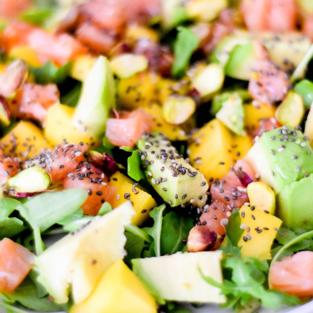 Mango Zalm Salade