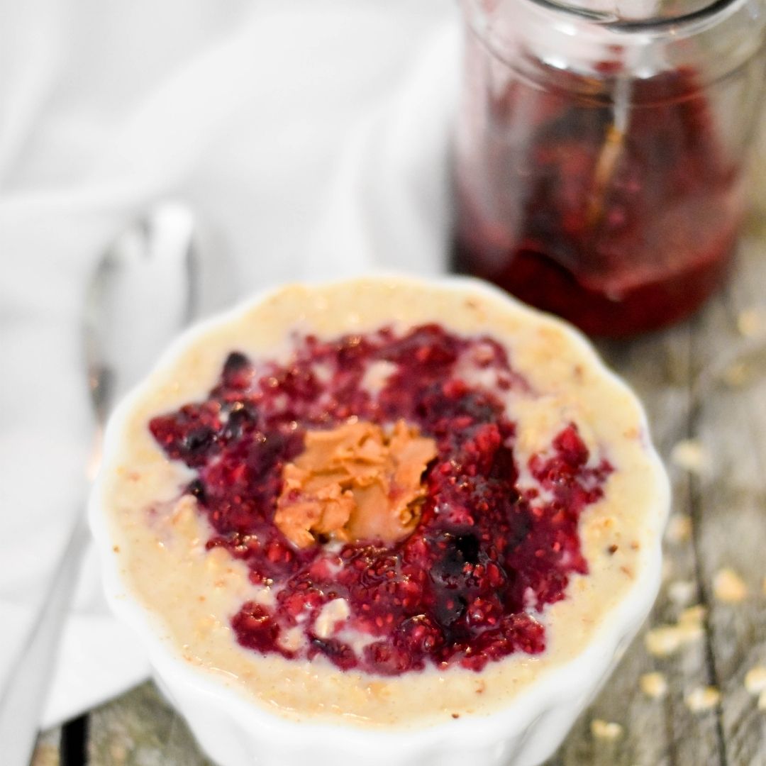 Peanut Butter Jelly Havermout