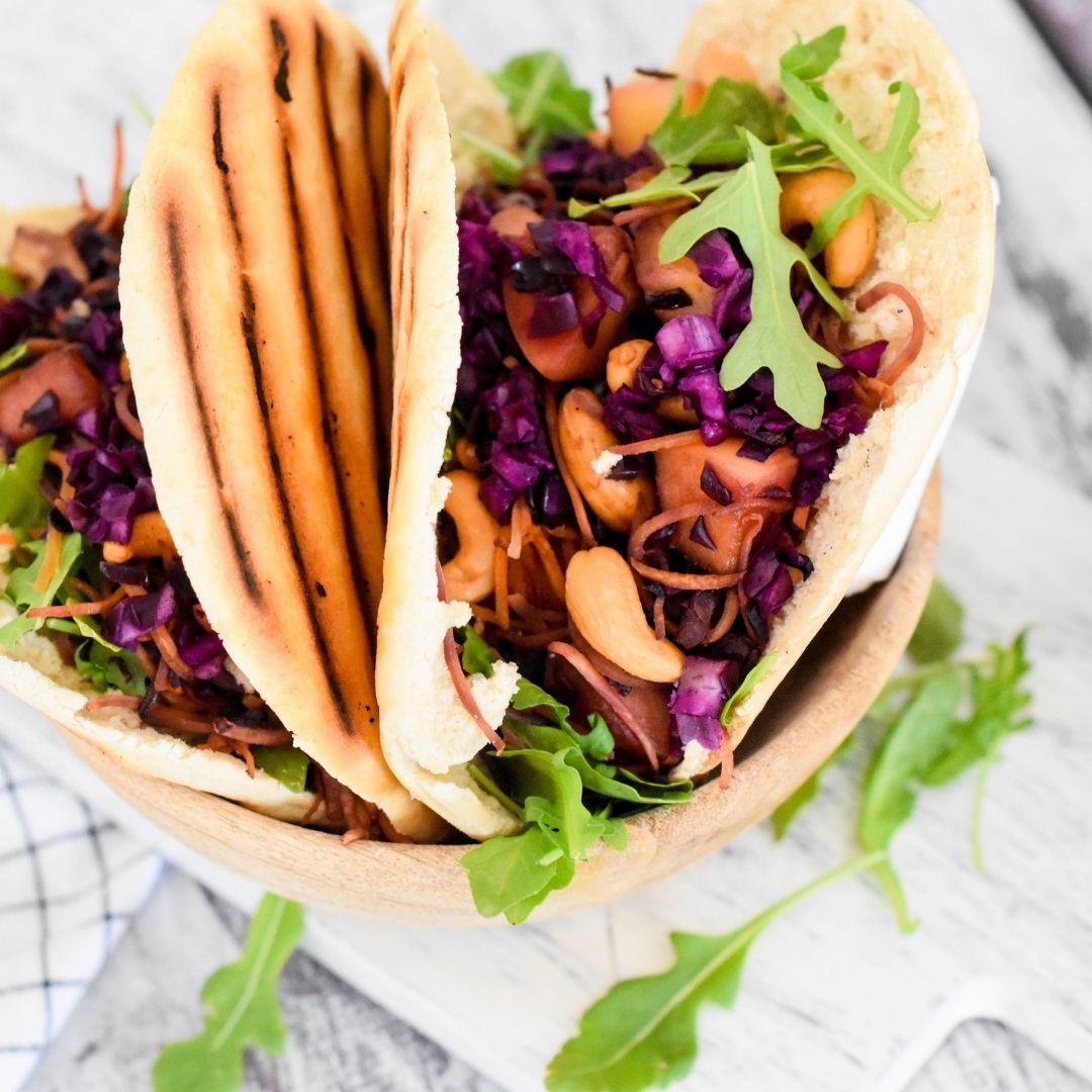 Pita Broodje met Appel