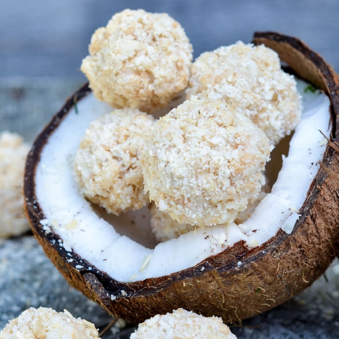 Proteïne Kokosballetjes