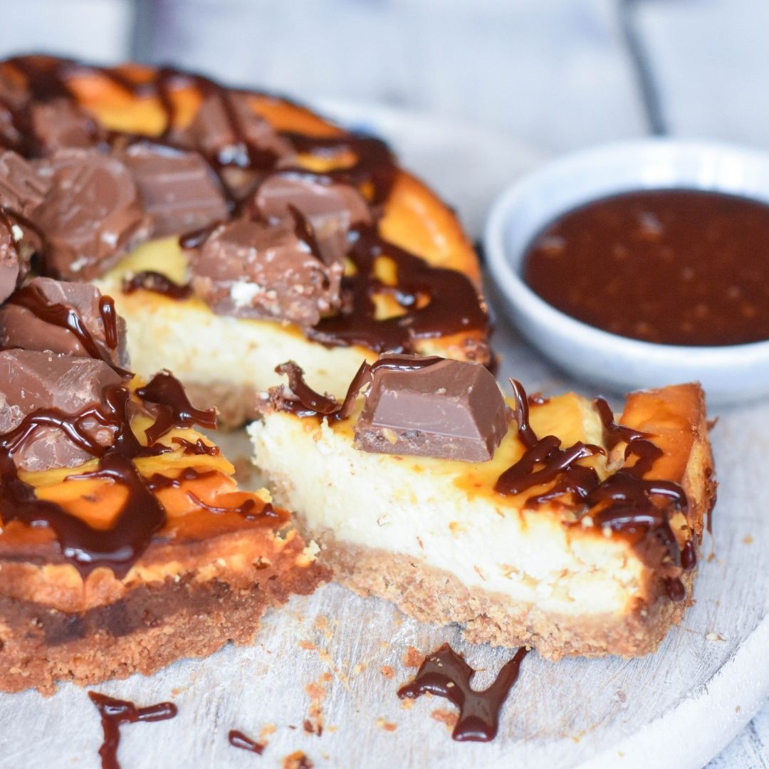 Salted Caramel Tony’s Cheesecake