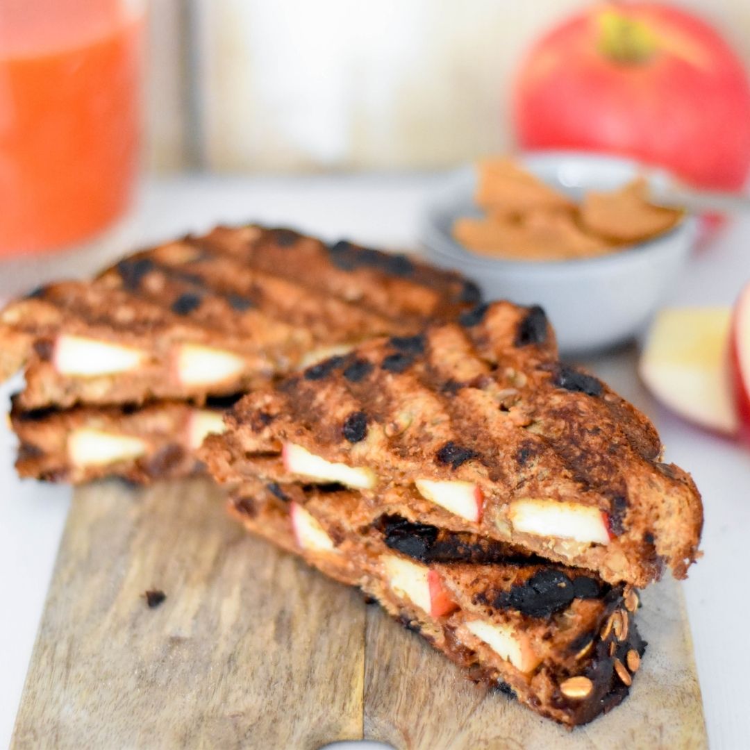 Tosti Pindakaas - Appel