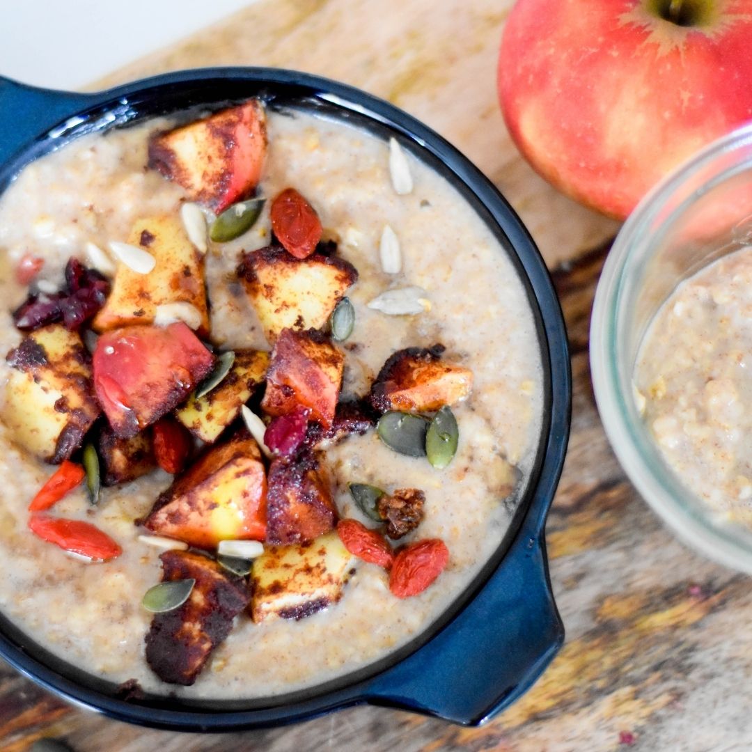 Warme Appeltaart Havermout