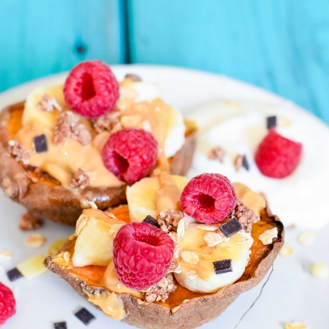 Zoete Aardappel ontbijtje